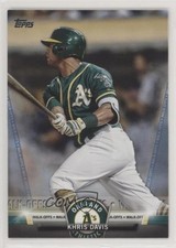 2018 Topps Topps Salute Series 2 Walk-Offs Blue Khris Davis #S-10 6n2