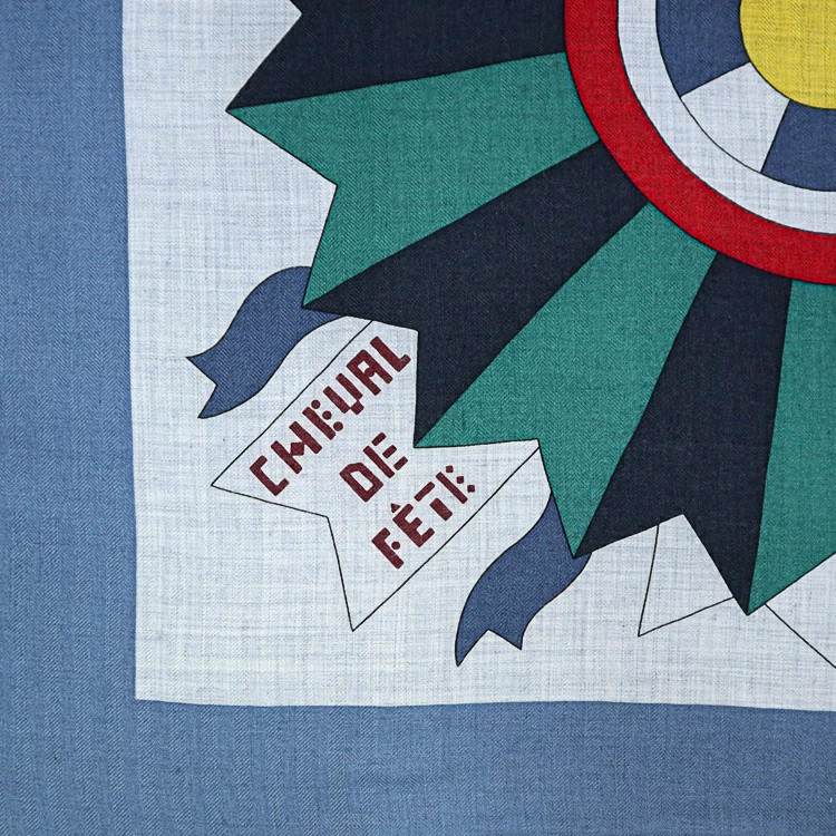 Hermes Carrége en Carre 140 Cheval de Fete Casisir Large Stole r0_0209 thumbnail 5