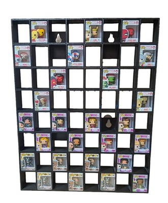 Bitty Pop Display (8x8, 64 Slots) (Containment Series)(3D Printed)