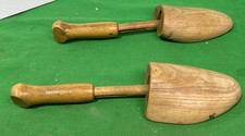 Vintage Wooden Shoe Keeper Stretcher -- Spring Loaded