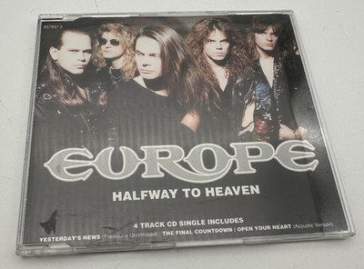 Music Musik Europe Halfway To Heaven Cd Maxi 1992 Selten