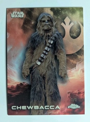 SF・ファンタジー・ホラー Star Wars Chewbacca 2025 Topps Chrome Star Wars Chewbacca 1/1 Superfractor | eBay