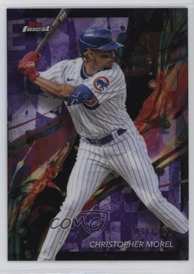 2024 Topps Finest Common Purple Refractor 34/250 Christopher Morel #21 1n1t