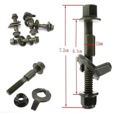 4PCS Wheel Alignment Camber Bolt Eccentric Screw 12mm Car Tire Repair Part Tool