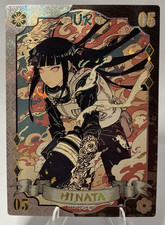 Near Mint Hinata UR #NARUTO-UR-005 Foil, KABI Naruto CCG