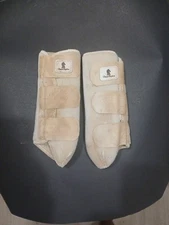 Used Classic Equine Horse Splint Boots for Front Legs, One Size