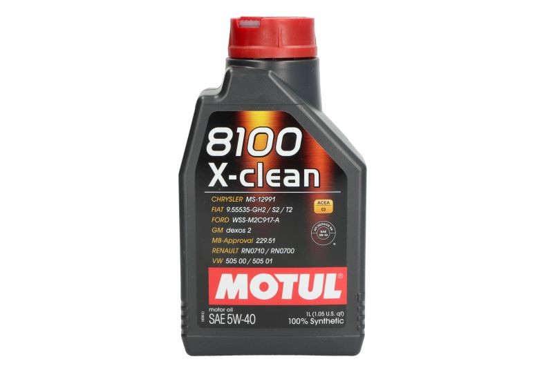✅Fits MOTUL 8100 X-CLEAN 5W40 C3 1L Engine Oil 5W40 1l 8100 102786 E ⭐UK Seller⭐