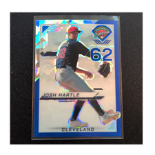 Panini Prospect Edition Prizm Josh Hartle #177 Serial Numbered Cleveland