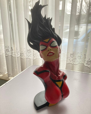 Sideshow Collectibles Premium Format Spider-Woman 1:2 Marvel Büste **PREISSTURZ**