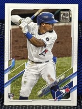 2021 Topps Series One SANTIAGO ESPINAL Toronto Blue Jays Rookie Card RC. rookie card picture