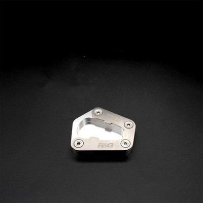 R&G Racing Silver Kickstand Shoe For 2021-2024 Triumph Speed