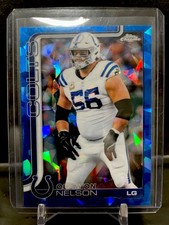 Quenton Nelson 2025 Topps Chrome Sapphire Edition #144 Indianapolis Colts