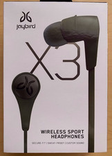 JAYBIRD WIRELESS IN-EAR BLUETOOTH SPORTS HEADPHONES - X3 - Black