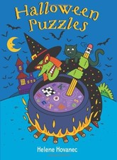 HALLOWEEN PUZZLES By Helene Hovanec & Chris Reed *Excellent Condition*