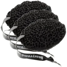 3 Pcs Bath Massage Sponge Brushes Drop Shaped Body Shower Exfoliator Scrubbers