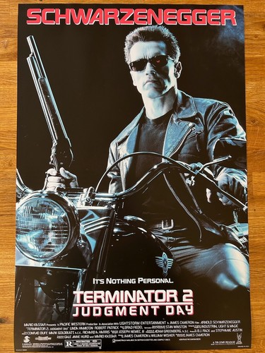 Movie Poster The Terminator 2 430mm x 640mm (Bit bigger than A2) - Picture 2 of 5