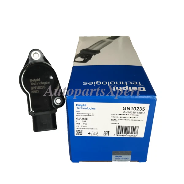 For Mercedes Benz E300 C230 E280 V6 A2729060060 6 pcs OEM Delphi Ignition Coils Foto 4 de 4