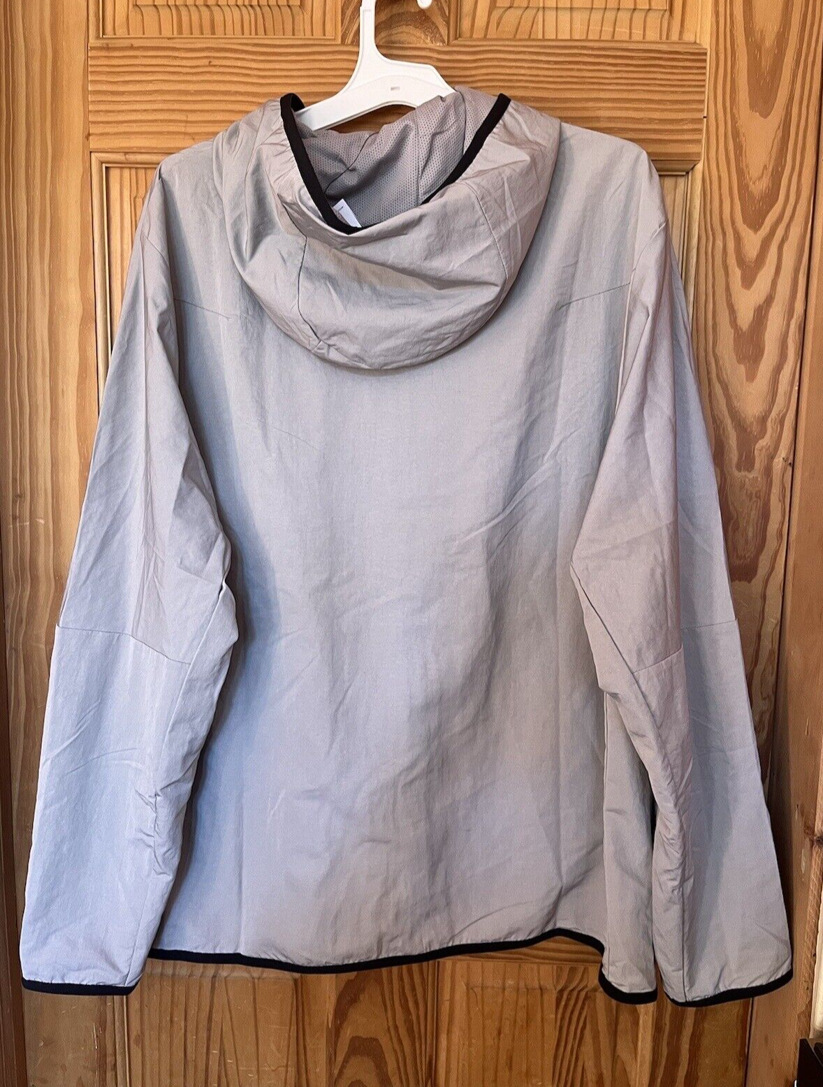 SACAI X NIKE Giacca a vento Nike Tech Woven full zip grigia uomo taglia XL DQ4340 016