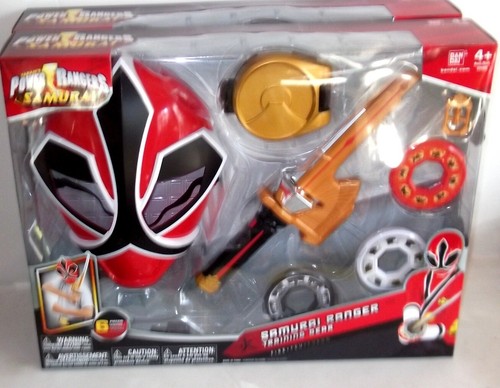 ✰ Power Rangers Samurai Red Ranger Training Gear New CASE FRESH BOX MINT MISB - Picture 2 of 3
