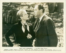 ANN HARDING HERBERT MARSHALL The Lady Consents Orig 1936 Photo 