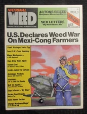 1976 Jan NATIONAL WEED Magazine #1  FVF 7.0 Gilbert Shelton / Zippy Pinhead