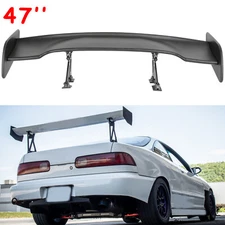 47" MATTE Car Rear Trunk Racing GT Style Spoiler Wing For Acura Integra TL Sedan