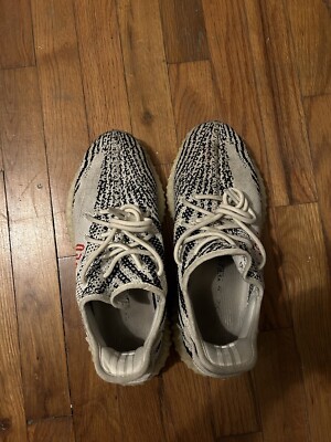 Size 9 - adidas Yeezy Boost 350 V2 Low Zebra