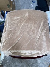 Velvet Couch Cushion Covers Soft Sofa/Couch Seat Cushion Covers Taupe