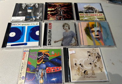 Beck - CD LOT SET Mellow Gold WHERE IT'S AT A BRIEF OVERVIEW JAPAN ...