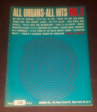 All Organs All Hits Vol 3 music book Mark Laub 1963 Me and My Shadow Cecilia
