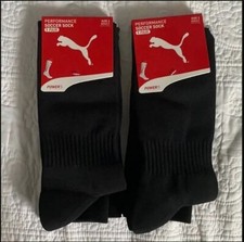 Puma Power 5 Performance Sock Black 13-3 Youth Size 89042218