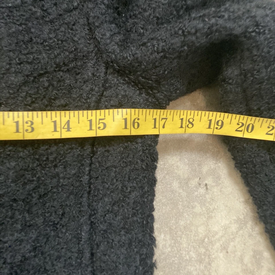 Chaqueta Banana Republic para mujer talla 4 negra mezcla de lana Bouclé Moto cuello embudo Foto 3 de 4