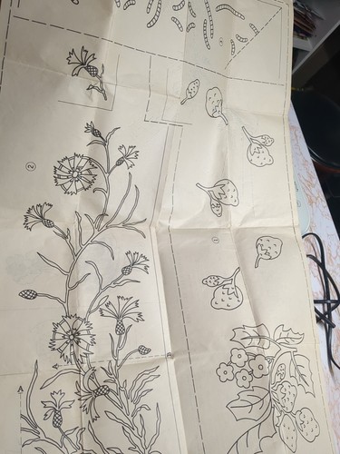 "Cloths Make The Table" Woman's Day 1944 Sewing Pattern For Table Cloth Rare - Picture 2 of 5