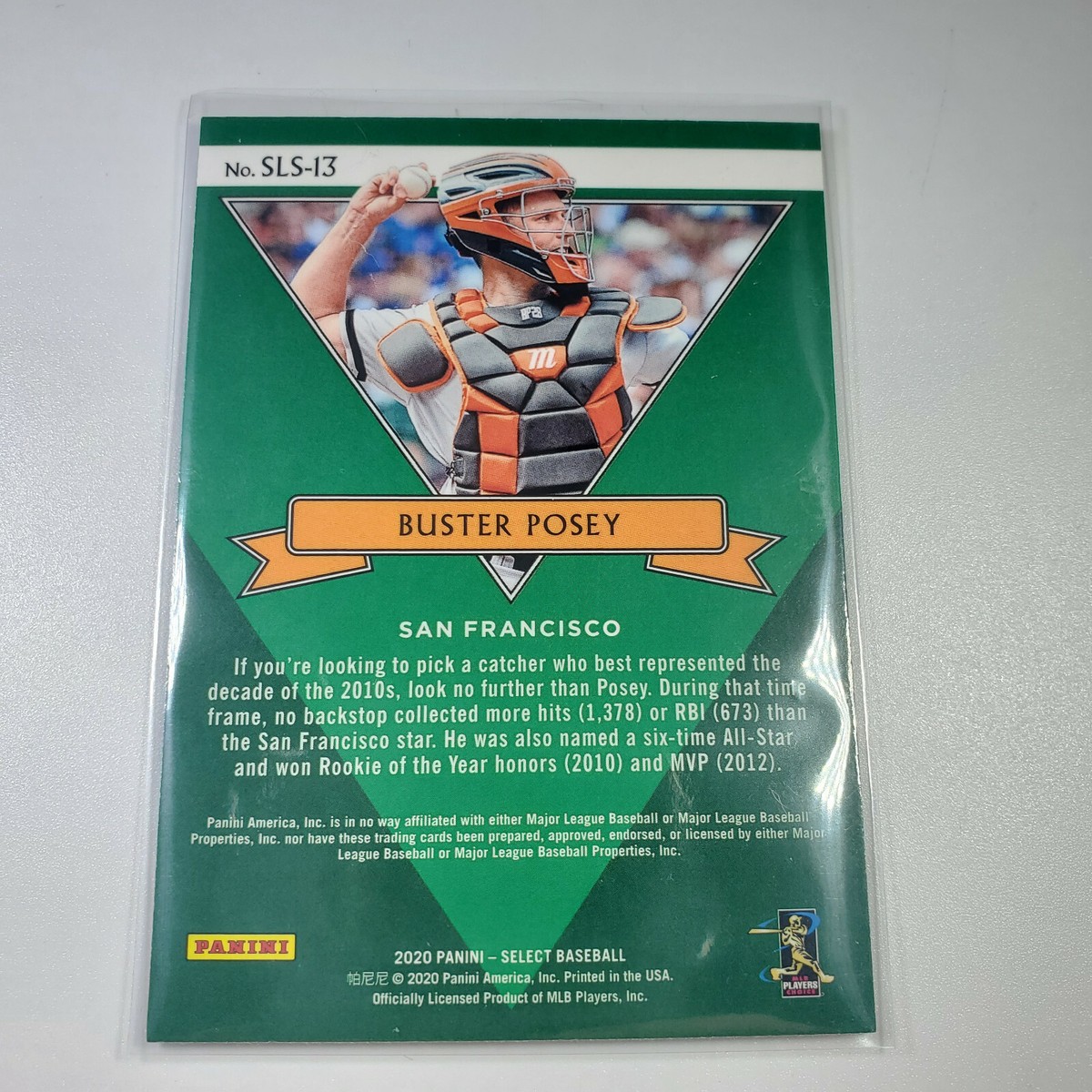 Buster Posey - 2020 Select - Select Stars Insert - #SLS-13 | eBay