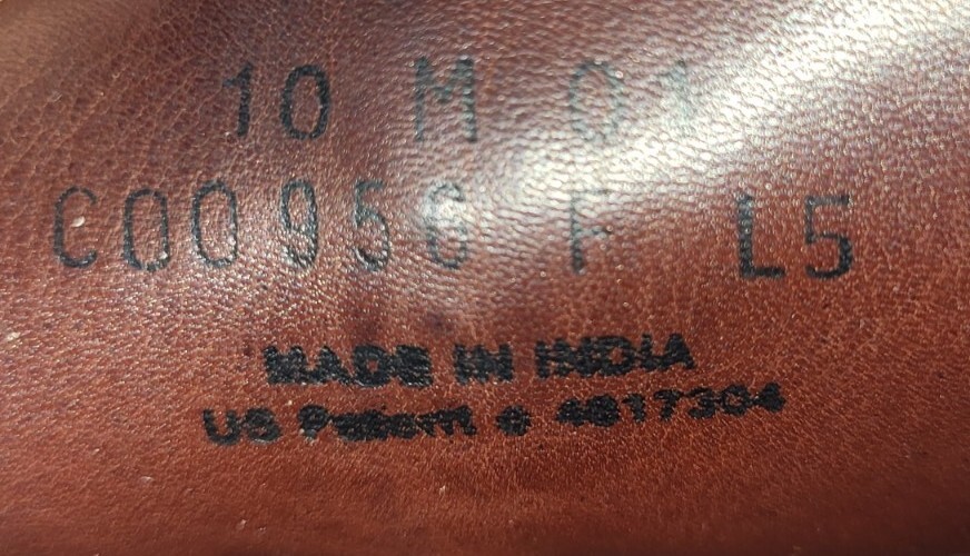 SAOLA Scarpe eleganti Cole Haan da uomo 10M classiche in pelle blu Oxford Nîke Aîr suola con lacci