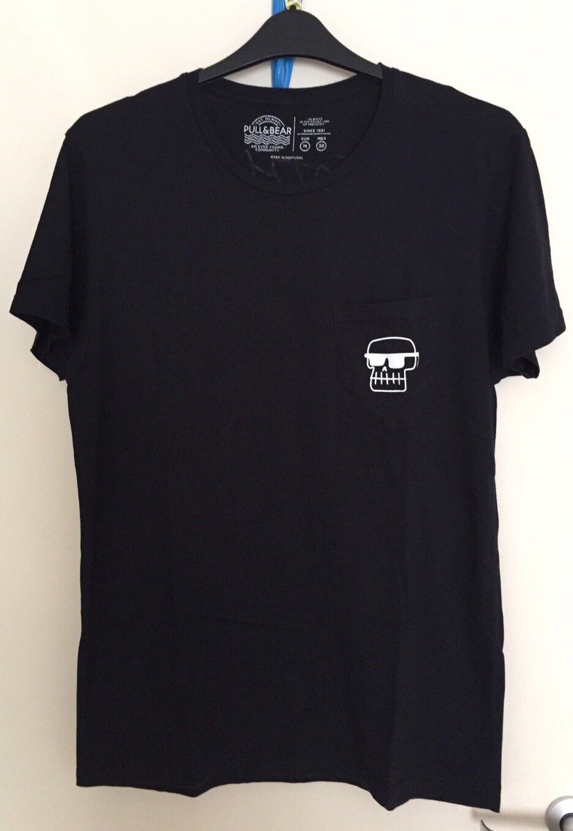 Logo Magliette Pull E Bear PULL&BEAR AC/DC T-shirt Black