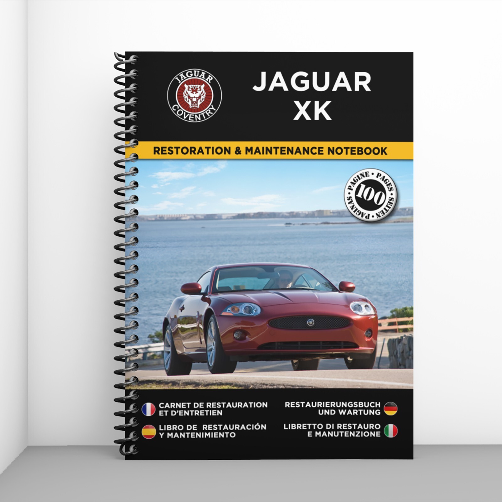 Jaguar XK carnet de restauration manuel technique auto collection XK140
