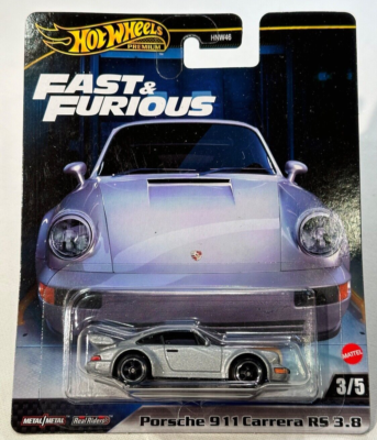 ホットウィール 2025 - ポルシェ 911 カレラ RS 3.8 2024 HOT WHEELS PREMIUM PORSCHE 911 CARRERA RS 3.8, 3/5 FAST AND