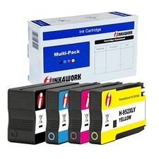 4pk REME 952XL 952 XL Ink Cartridge For HP OfficeJet Pro 7740 8210 8216 8218