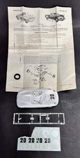 Vintage Strombecker Porsche RS61 1:32 Slot Car Parts