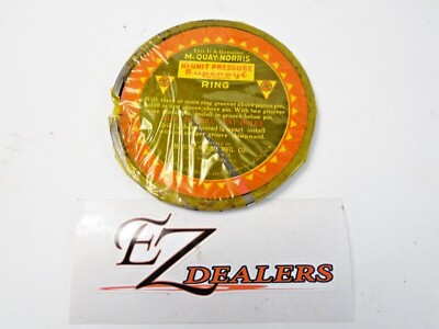 Vintage McQuay-Norris Oil Scraper Piston Ring 3-7/8 x 5/32 NOS Qty 1