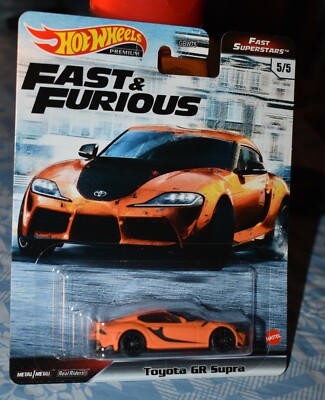 HOTWHEELS TOYOTA GR SUPRA FAST & FURIOUS 5/5 NEW | eBay