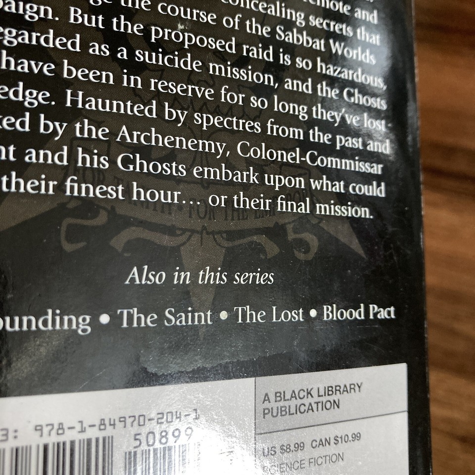 Gaunt’s Ghosts Salvation’s Reach Dan (1st pb ed. 1st print