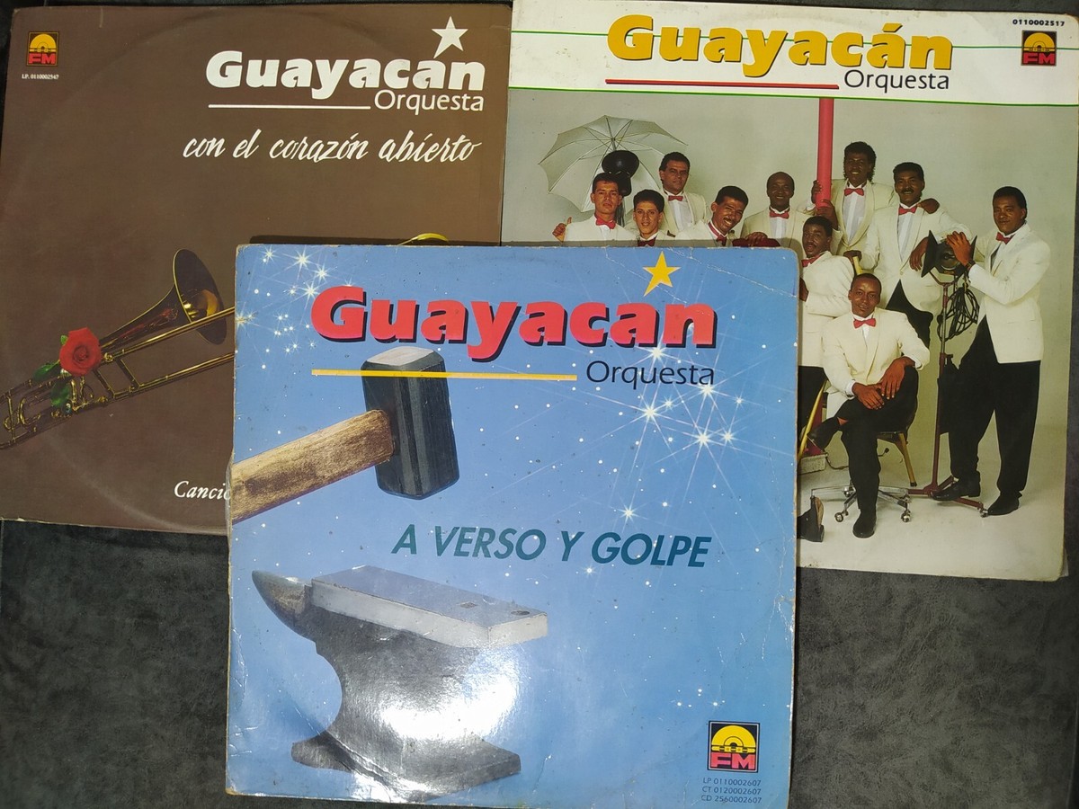 X 3 Lps Guayacan Orquesta - Salsa Colombiana Top 🔥 | eBay