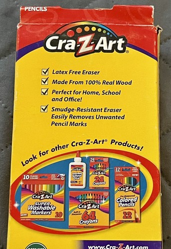 2 scatole da 20 Cra-Z-Art n. 2 HB matite colorate 1 matita mancante ☹️ SPEDIZIONE GRATUITA - Foto 6 di 7