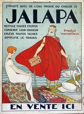 Original 1920s Advertisement, Lithograph On Carton
