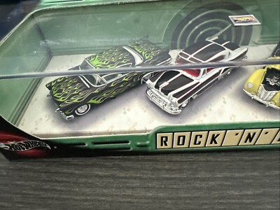 HotWheels Cool series ROCK’N’ROAD HOT WHEELS 100% ROCK 'N ROAD 4 CAR SET Cool Classics Series | eBay