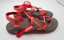 Chaco ZX/2 Festival Frog Sandals Women Sz 12 Classic Shoes Red Pink Sport Water