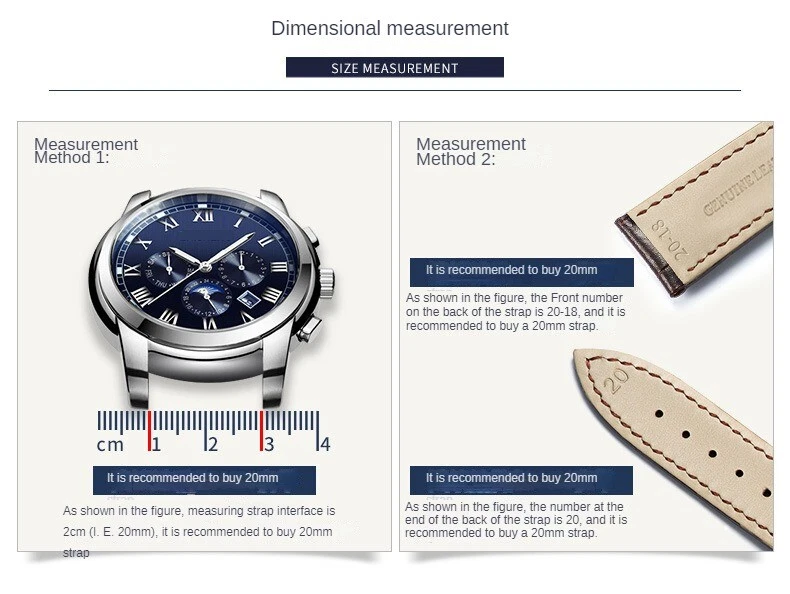 Nubuck Soft Tumbled Leather Watch Band Hand-stitched Strap 14/16/18/20/22mm - Image 3 of 4