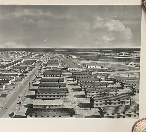 CAMP EDWARDS MASSACHUSETTS PHOTO PRINT WWII~Panorama~42” X 10.5”~~T - Picture 6 of 6